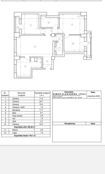 Bulevardul Unirii, ultracentral, apartament 4 camere.